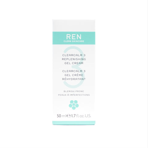 REN Clean Skincare Clearcalm 3 Replenishing Gel Cream , 50 ml / 1.7 oz - Psyduckonline