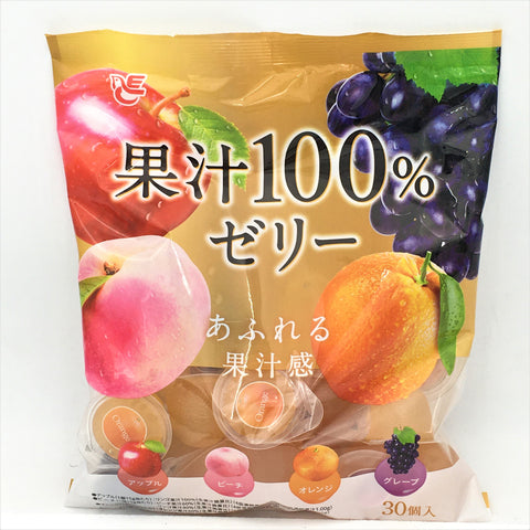 ACE Bakery 100% Fruit Juice Jelly (Apple, Orange ,Peach ,Grape) Flavor 15gx30pcs 100%果汁果凍