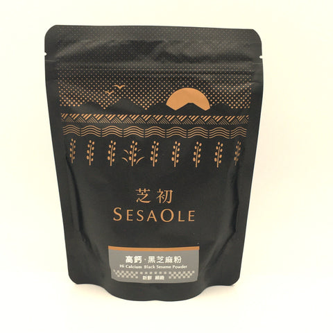SesaOle High Calcium Black Sesame Powder 200g【芝初】 芝初高鈣黑芝麻粉