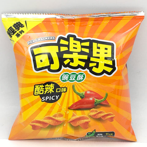 Lianhwa Pea Cracker - Spicy Flavor 48g可樂果豌豆酥酷辣口味