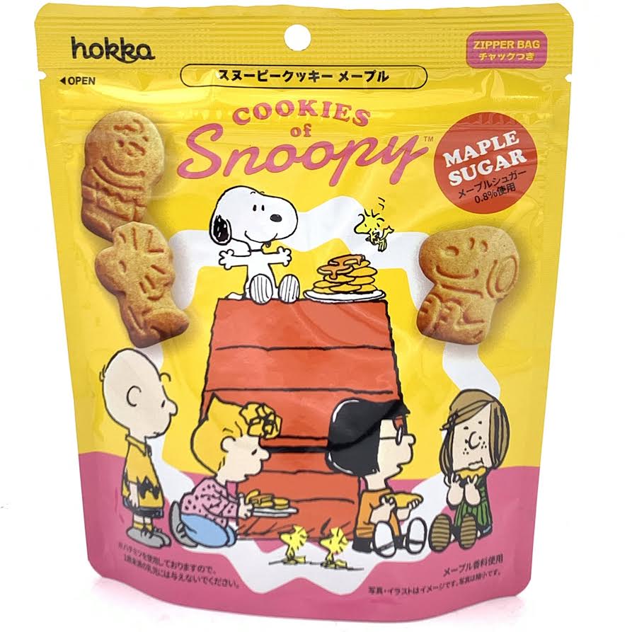 Hokka Snoopy Cookies Maple Bag 1.93oz/55g