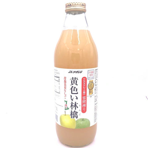 Aomori 100% Yellow Apple Juice 1000ml日本黄苹果汁