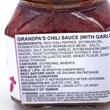 Ming Ten Grandpa's Chili Sauce With Garlic & Black Bean 270g眷村家常辣酱—香蒜豆鼓