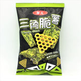 Hwa Yuan Triangle Chips-Soy Sauce & Seaweed Flavor 36g 華元三角脆署-醬燒海苔風味