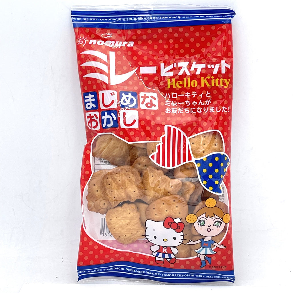 Limited Edition Hello Kitty Shaped Nomura Light Salted Milet Crackers 100g