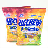 Morinaga Hi-Chew Candy-Fruit Combos, Passion Fruit+Mango,Coconut+Pineapple 3ozX2