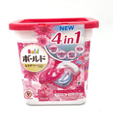 P&G Japan Bold 4 In 1 Laundry Detergent Ball - Flesh Flower Savon 12pc日本寶潔超濃縮玫瑰花香洗衣球
