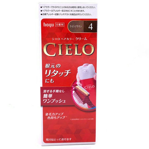 Hoyu Cielo Ex Hai Color Cream - 4 Light Brown 浅棕色
