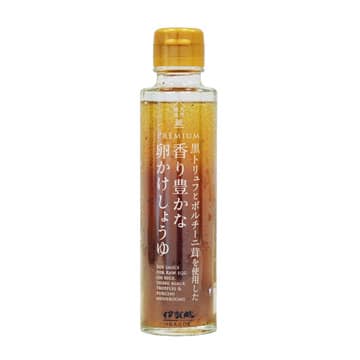 Igagoe Kaori Tamago Kake Shoyu Seasoned Soy Sauce 5.29oz/(150g)黑松露牛肝菌蛋香白醬油