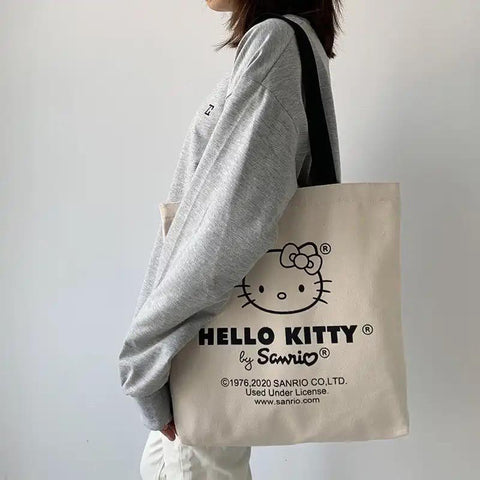 Hello Kitty Bag - 帆布包(Size38cmx37cm)