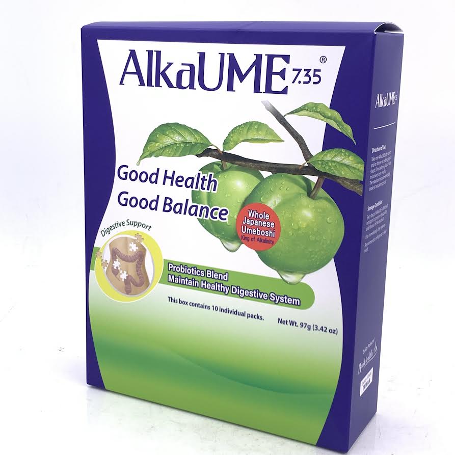 AlkaUME 7.35 Probiotics Blend Maintain Healthy Digestive System 97g/(10pcs)暢便鹼梅