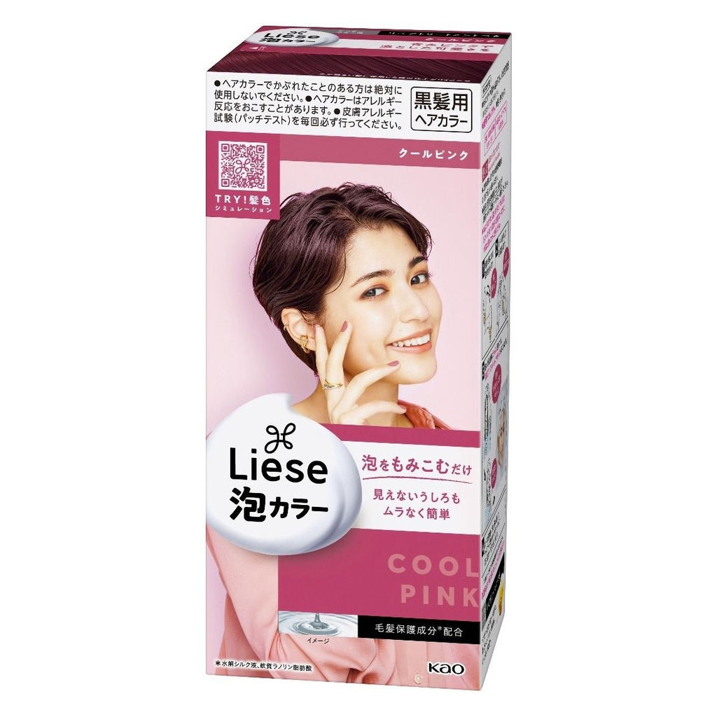 Kao Liese Creamy Bubble Color -Cool Pink