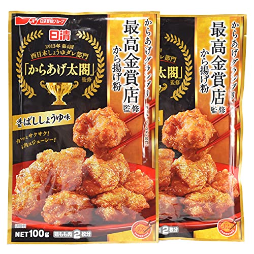 (2Pack)Nissin Grand Prix Fried Chicken Seasoning Powder Soy Sauce 100g日清最高金賞炸雞粉(醬油風味)