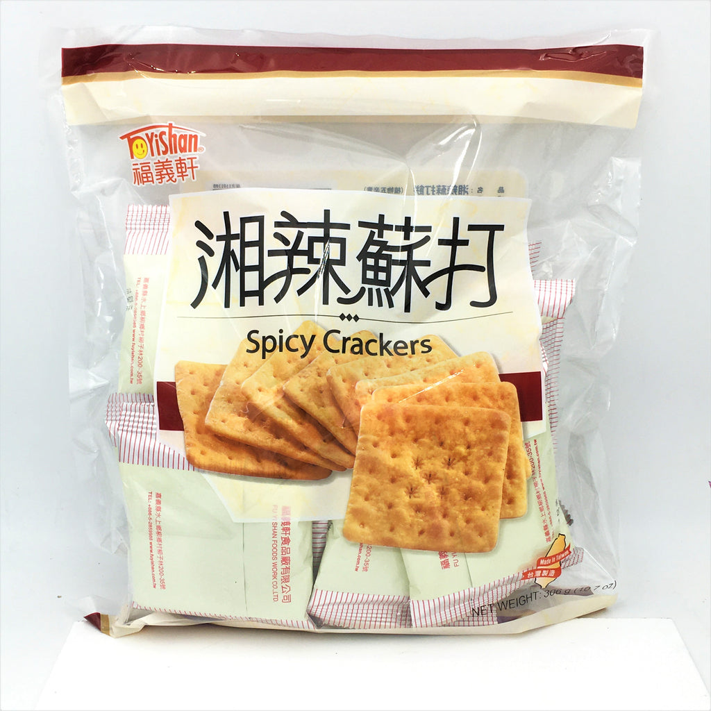 Fu Yi Shan Spicy Crackers 306g 福義軒香辣蘇打餅