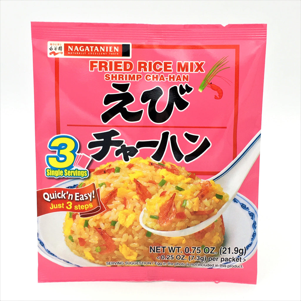 Nagatanien Naturally Excellent Taste Fried Rice Mix-Shrimp Cha-Han 0.75oz/ 21.9g