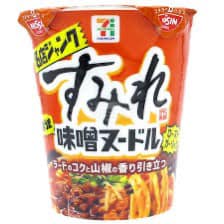 Nissin x Seven Premium Famous Junk Sumire Miso Noodles 80g豬油花椒香味噌拉麵方便杯面