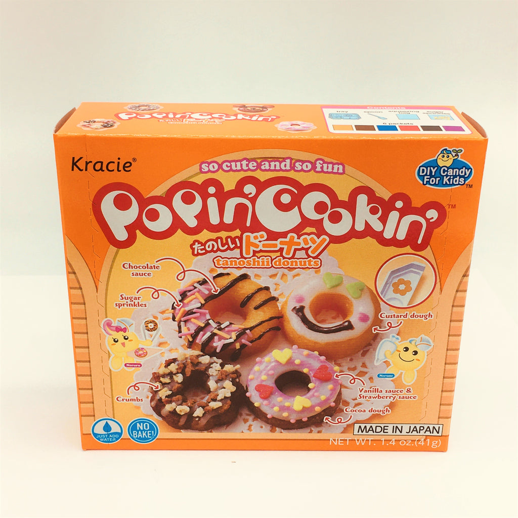 Kracie Popin' Cookin' Diy Japanese Candy Kit , Tanoshii Donuts, 41g