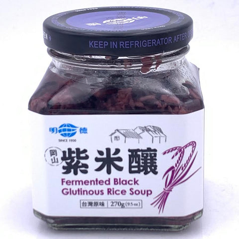 Ming Ten Fermented Black Glutinous Rice Soup 270g紫米甜酒酿