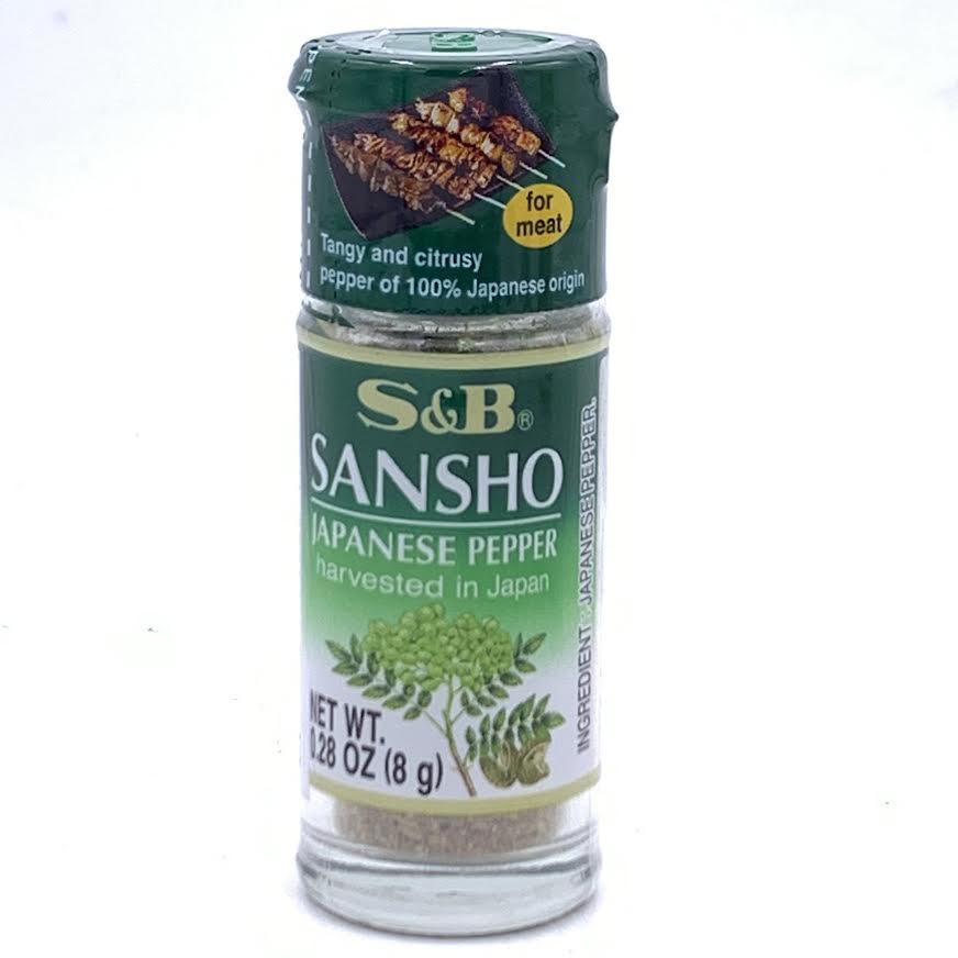 S & B Sansho Japanese Pepper Harvested In Japan 0.28oz/8g