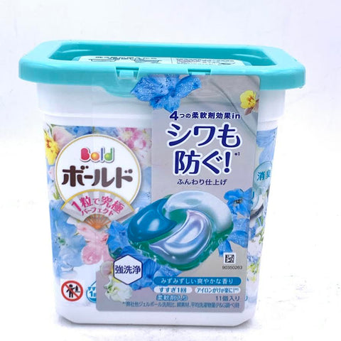 P&G Japan Bold 4 In 1 Laundry Detergent Ball - Blossom 11Pc日本寶潔超濃縮百合花香洗衣球