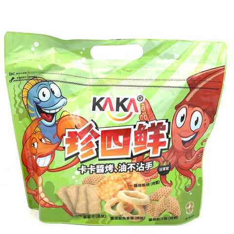Kaka Mixed Squid Flavored Crackers 120g