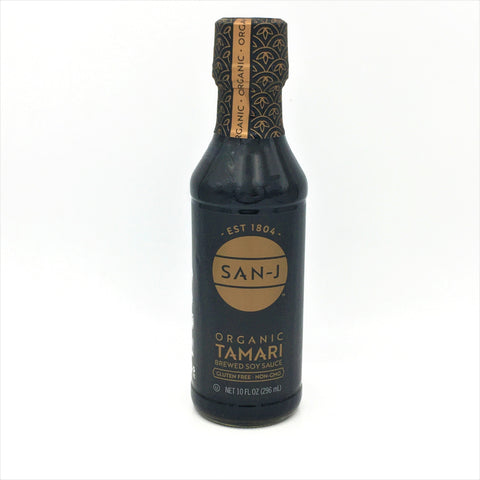 San-J Organic Tamari Gluten Free Soy Sauce 10 oz /296 ml