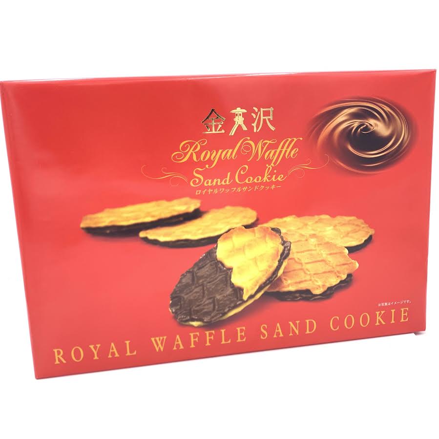Kanazawa Royal Waffle Sand Cookie 264g/(12pcs)神戶華夫餅夾心餅乾