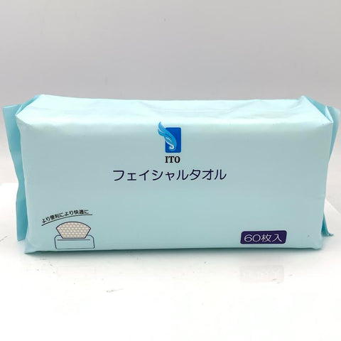 Ito Facial Towel 60pcs 艾特柔純棉洗臉巾