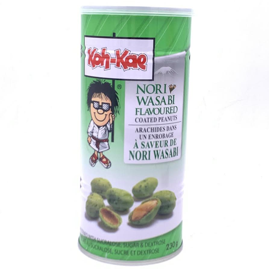 Koh-Kae Nori Wasabi Flavoured Coated Peanuts 230g大哥芥末味香脆花生豆