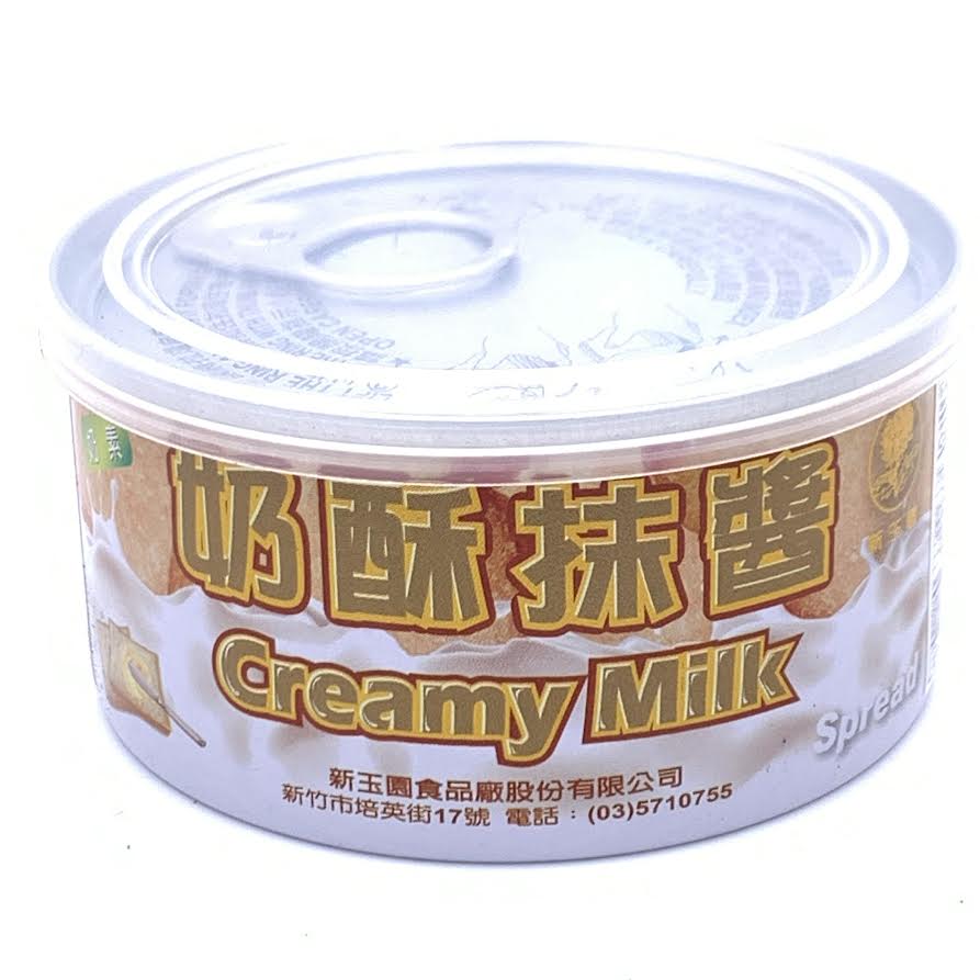Taiwanese Creamy Milk Spread 160g 奶酥抹酱