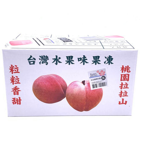 Taiwanese Peach Flavor Jelly 340g漢碩拉拉山水蜜桃口味果凍