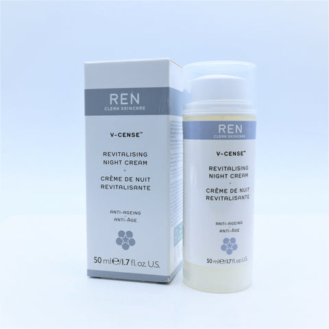 REN Clean Skincare V-Cense Revitalising Night Cream , 50 ml / 1.7 oz - Psyduckonline