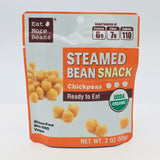 Eat More Beans Organic Steamed Bean Snack Chickpeas Ready To Eat 2oz/ 58g