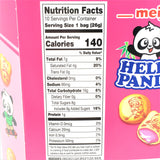 Meiji Hello Panda Cookie-Strawberry 10 X26g Bags