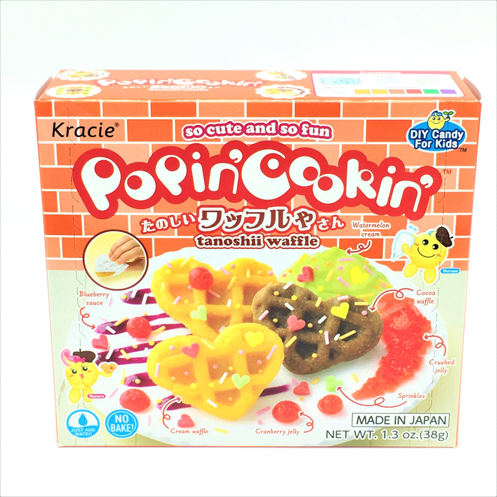 Kracie Popin' Cookin' Diy Japanese Candy Kit , Tanoshii Waffle , 38g