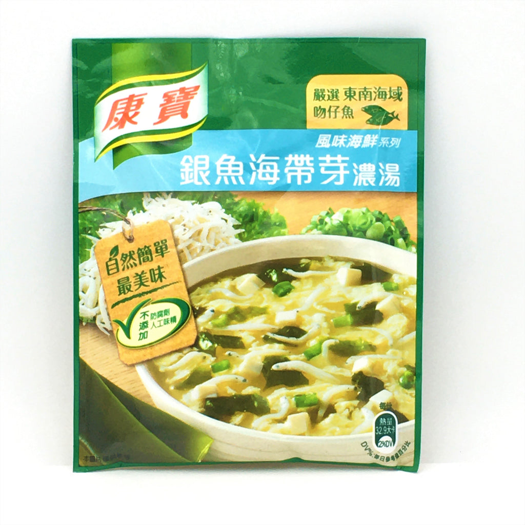 康寶濃湯系列-Kang Bao-Knorr Babyfish And Seaweed Soup -Powder Mix From Taiwan