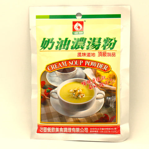 Tair Suh Vegetarian Cream Soup Powder 奶油濃湯粉(奶素) 3.5oz /100g