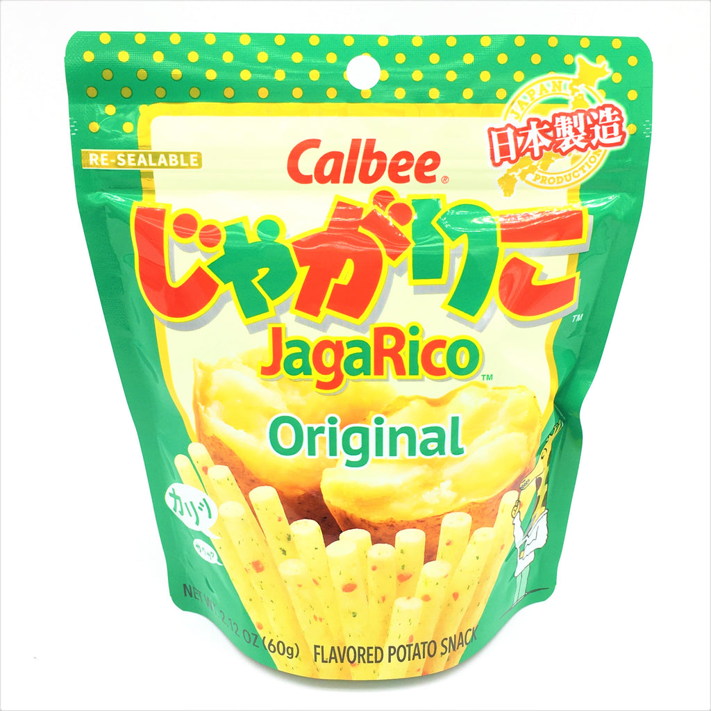 Calbee JagaRico Original Potato Snack,Made in Japan 2.12 oz