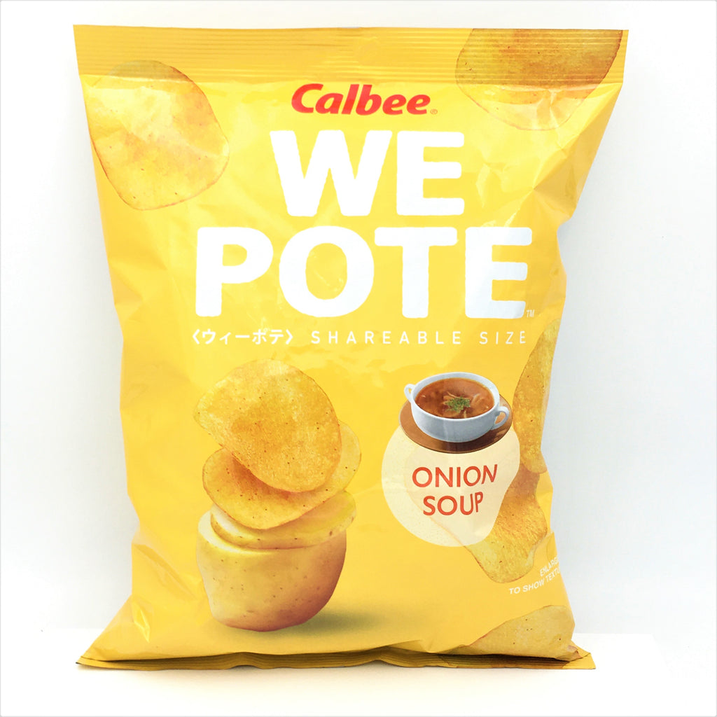 Calbee We Pote Onion Soup Flavored Potato Chips 6oz/ 170g