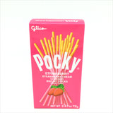Glico Pocky Strawberry Cream Covered Biscuit Sticks 2.47oz