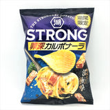 Koikeya Strongest Potato Chips-Sinfuka Carbonara Flavor 80g湖池屋厚切波浪薯片(培根蛋醬意麵風味)