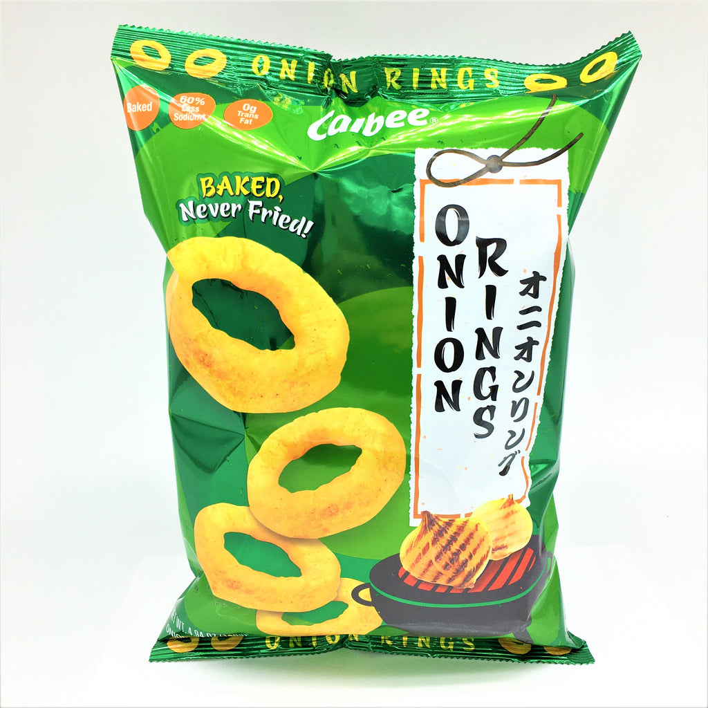 Calbee Baked Rings Onion Flavored Snacks 140 g- 60% Less Sodium