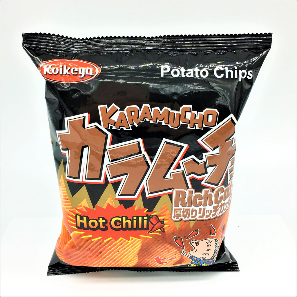 Koikeya Karamucho RichCut Potato Chips-Hot Chili 54g