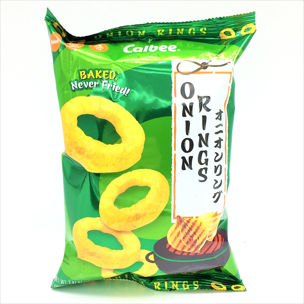 Calbee Baked Rings Onion Flavored Snacks 70 g- 60% Less Sodium