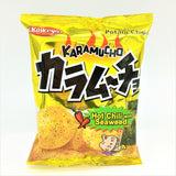 Koikeya Karamucho Hot Chili With Seaweed Potato Chips 54 g