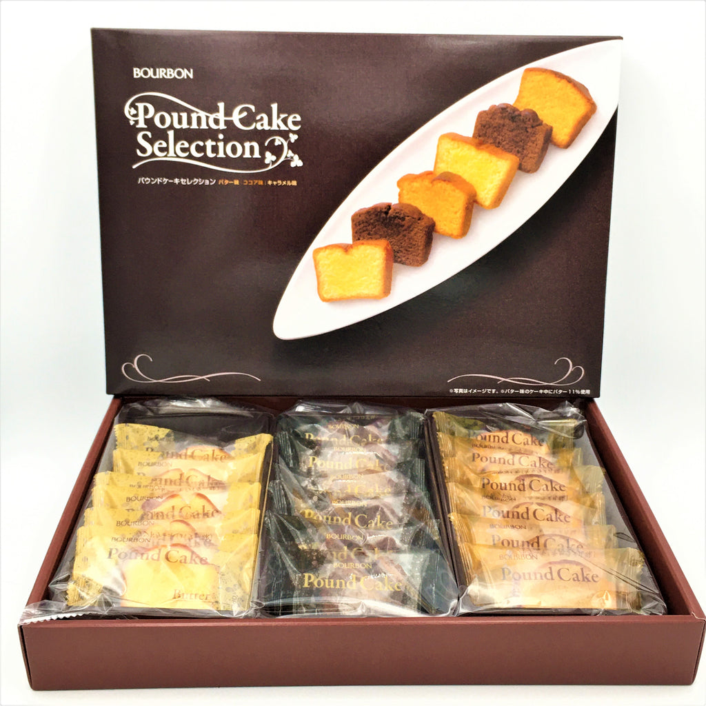 Bourbon Pound Cake Selection PS-10 Assorted Baked Cakes 258g/ 9.09oz(18pcs)