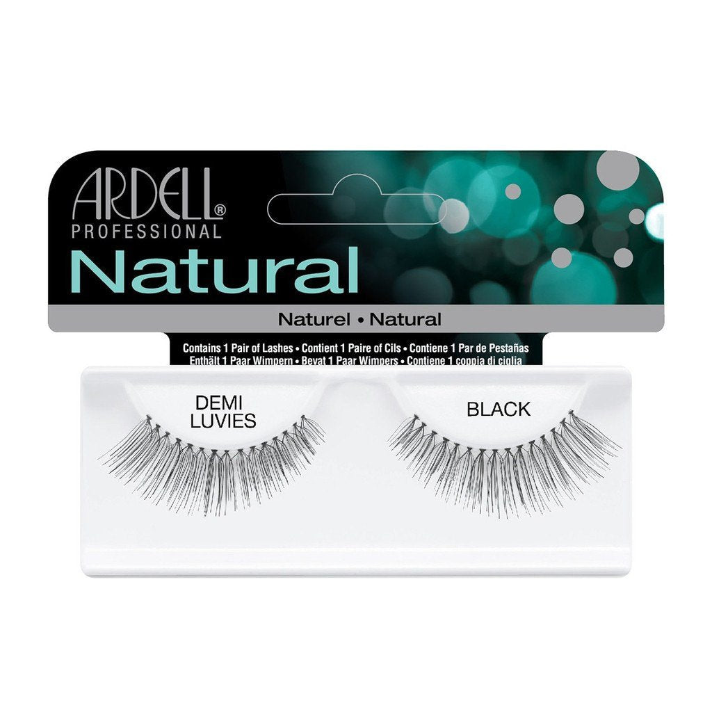Ardell Natural Lashes -Demi Luvies Black, 1 Pair - Psyduckonline