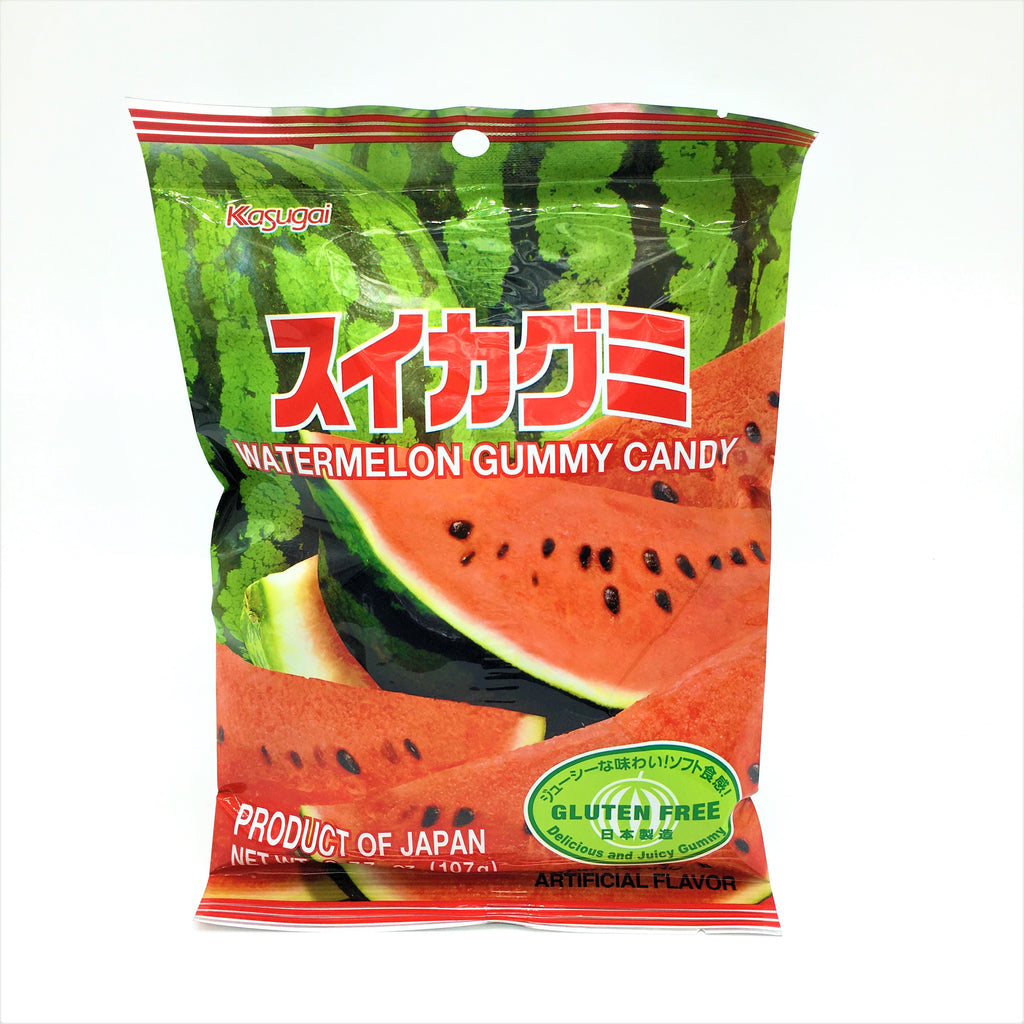 Japanese Kasugai Gummy Candy -Watermelon 107g