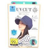 Needs Labo UV Cut Protection From Ultraviolet Rays Hat (Denim) 9cm