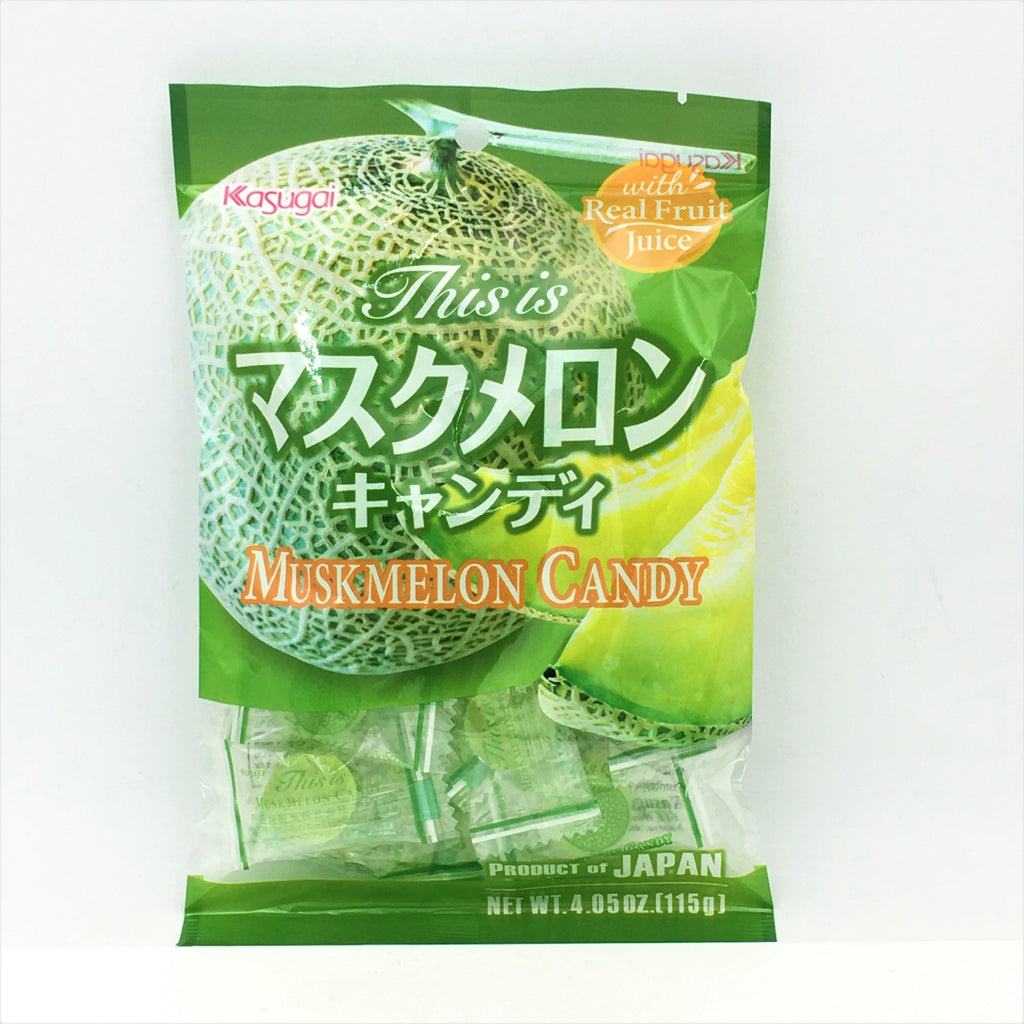 Japanese Kasugai Musk Melon Candy 4.05oz / 115g